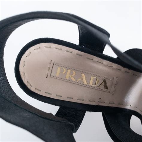 prada strappy suede mules|prada driving loafers women's.